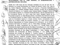 Deja conflicto agrario entre comunidades mixes dos muertos