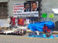 Persisten triquis con sus manifestaciones