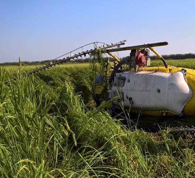 Cae helicóptero en Tuxtepec, no se registran lesionados: CEPCO