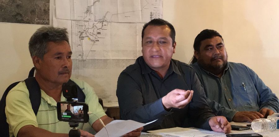 Comuneros reclaman predios en donde se encuentra Ciudad Administrativa