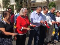 Inaugura Hernández Fraguas una obra en la colonia Reforma