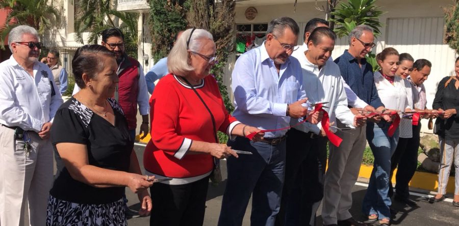 Inaugura Hernández Fraguas una obra en la colonia Reforma