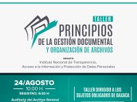 AGEO, INAI y el IAIPO coadyuvan por la transparencia y orden en archivos públicos