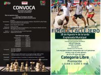 Ven y participa en los torneos de ajedrez y fútbol callejero que organiza Gobierno de Santa Lucía e INJEO.