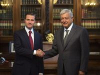 A las 13:30 h. se reúne Peña con AMLO y equipos