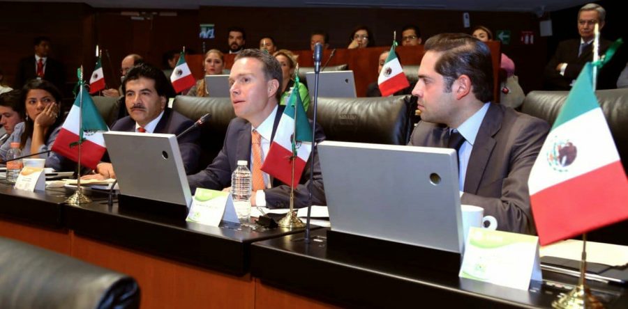 Asume Raúl Bolaños Cacho Cué, coordinación de bancada del PVEM y se integra a la JUCOPO del Senado De la República