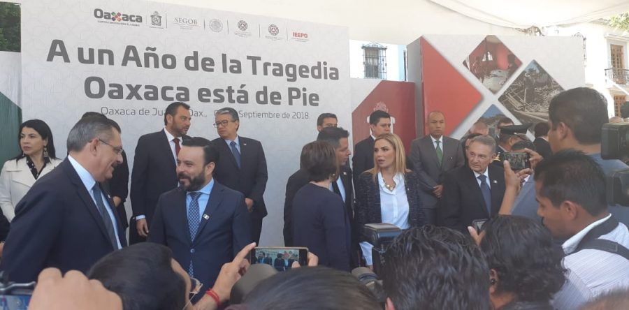 Conmemoran un año del sismo de 8.2 grados de intensidad