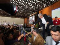 AMLO participa en segundo foro Diálogo por la Paz