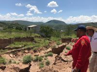 Atiende CEPCO agrietamiento y asentamiento en la Mixteca