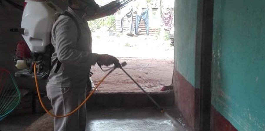 Atiende SSO  localidades afectadas por dengue