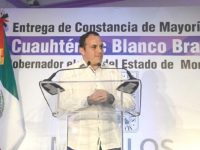 Blanco responde a críticas de Yeidckol Polevnsky