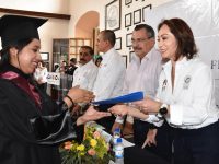 Encabeza Hernández Fraguas ceremonia de graduación de la preparatoria abierta “José Vasconcelos”
