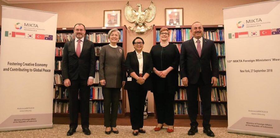 Cancilleres del MIKTA se reúnen en NY