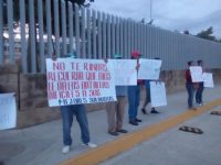 Con protesta exigen libertad de presunto autor de triple homicidio en Juchitán