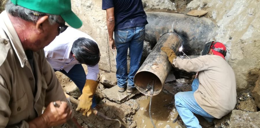 Concluye SAPAO trabajos de mantenimiento a línea de conducción de agua potable