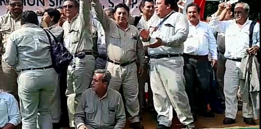 Grito de Independencia Petrolera en Salina Cruz: Alfredo Martínez de Aguilar
