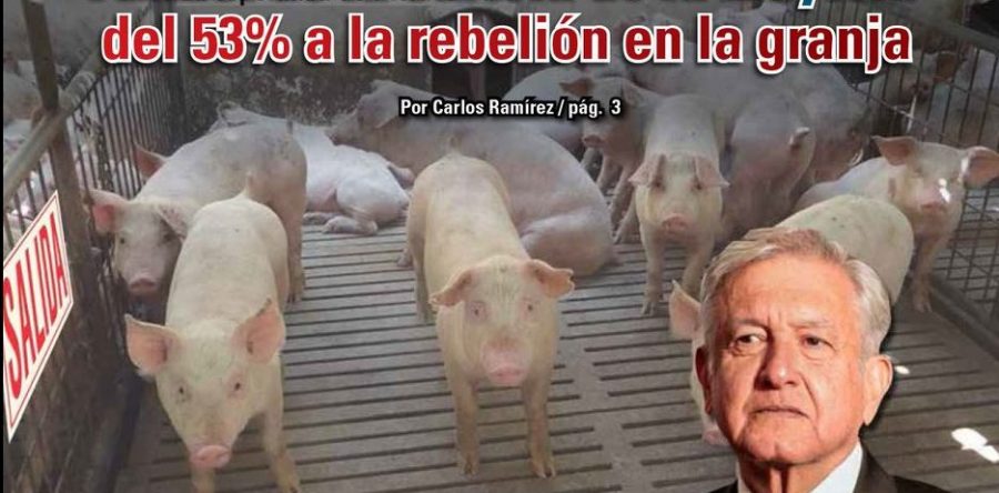 AMLO: de la euforia de la mayoría del 53% a la rebelión en la granja: Carlos Ramírez