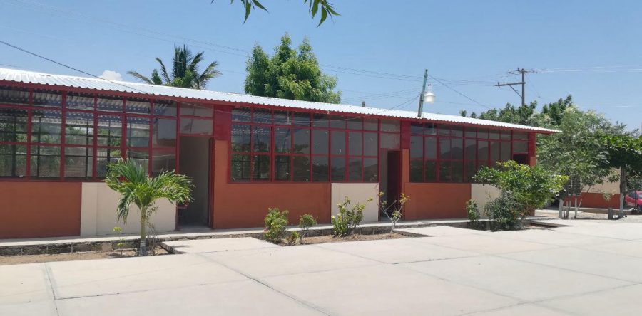 Continúa apoyo del Gobierno Estatal y Federal para reconstrucción y reparación de Escuelas en el Istmo
