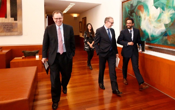 Ebrard y Creamer mantienen reuniones por agenda bilateral