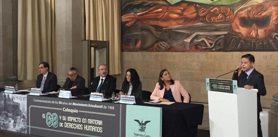 Escuchar a los jóvenes, legado del 68: SCJN