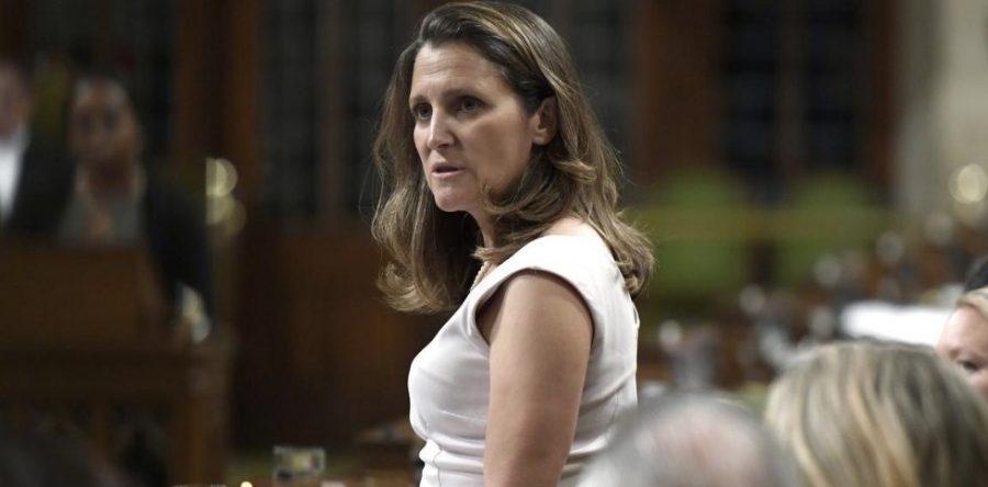 Esperamos conversaciones constructivas sobre el TLC: Chrystia Freeland