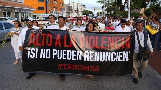 Exigen al gobierno federal recursos para la protección de periodistas