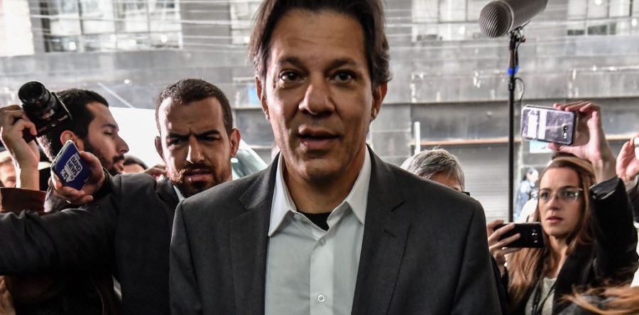 Haddad remplaza a Lula como candidato del PT
