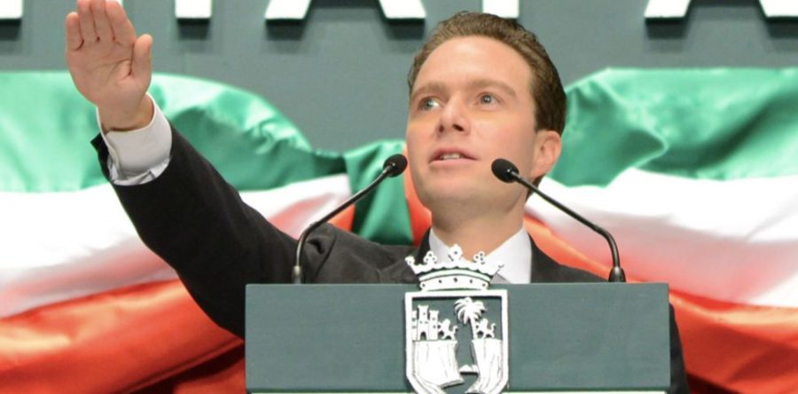 Manuel Velasco pide licencia como senador