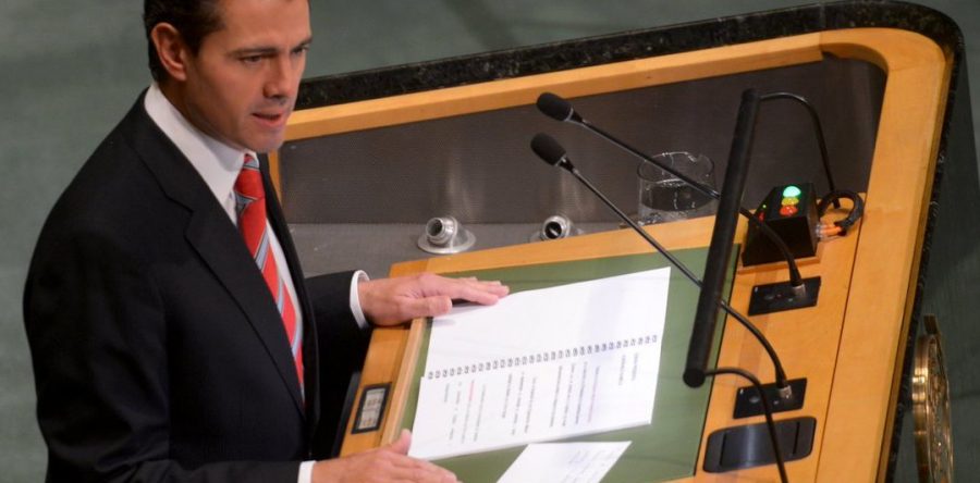 Peña urge en la ONU atender el tráfico de armas que “flagela seguridad interior”