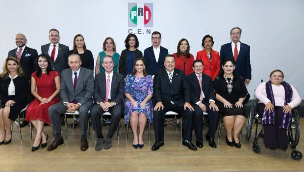 Presenta Ruiz Massieu a equipo de trabajo con el que buscará renovación del PRI