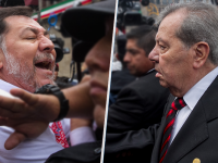 Primer ’round’ de Fernández Noroña en San Lázaro fue contra ¡Muñoz Ledo!