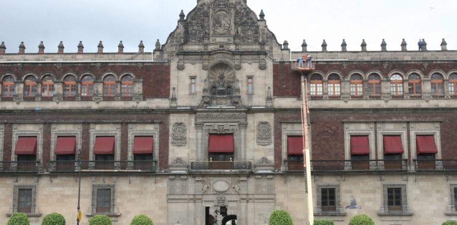 Todo listo en Palacio Nacional para lectura del mensaje de Peña