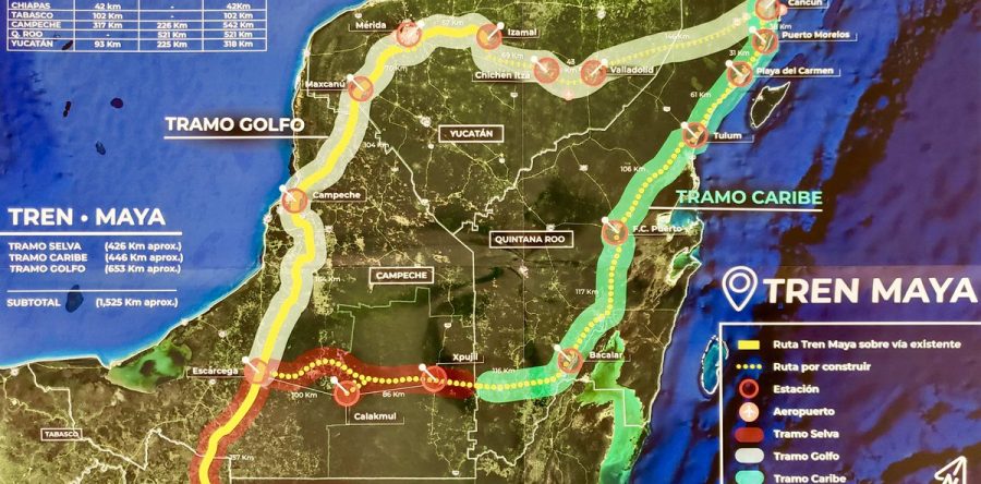 Comunidades y ejidatarios ya fueron consultados, y aceptan el Tren Maya, asegura AMLO