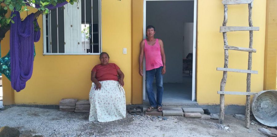 Apoyo Gubernamental, oportuno en la reconstrucción de viviendas de Xadani