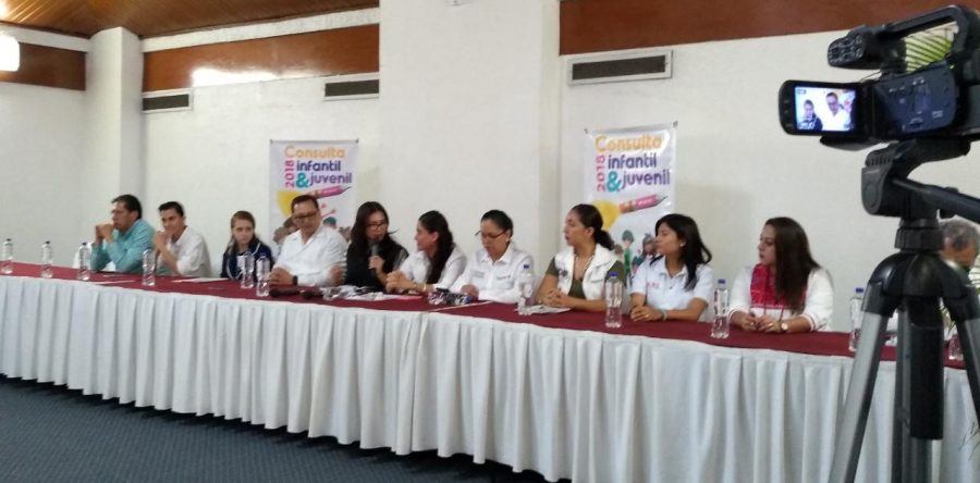 Anuncia el INE la Octava Consulta Infantil y Juvenil 2018