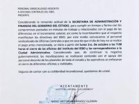 Anuncia IEBO protestas a partir del primero de octubre