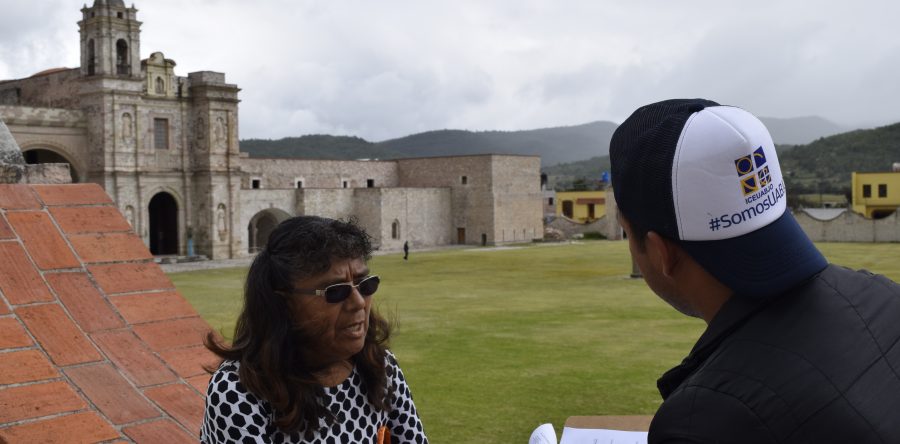 Realizan brigadistas de ICE-UABJO ‘Diálogos por la educación’ en la Mixteca