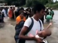 Bebé con varicela, viaja grave en Caravana Migrante; padre rechaza ayuda
