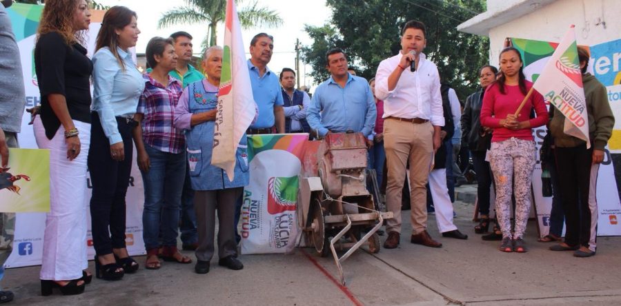 Sigue trabajando Raúl Cruz, arranca obras que mejorarán la calidad de vida de los habitantes