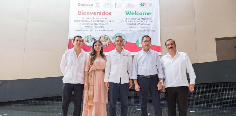 Inauguran Alejandro Murat y Roberto Campa Reunión Binacional México-Canadá