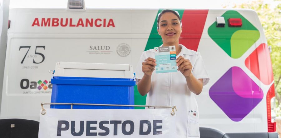 Alejandro Murat pone en marcha Tercera Semana Nacional de Salud en Oaxaca