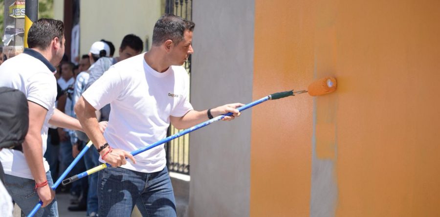 Realiza Gobierno del Estado “Tequio por Oaxaca” en Santa Lucía del Camino