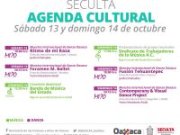 Invita Seculta a actividades de fin de semana
