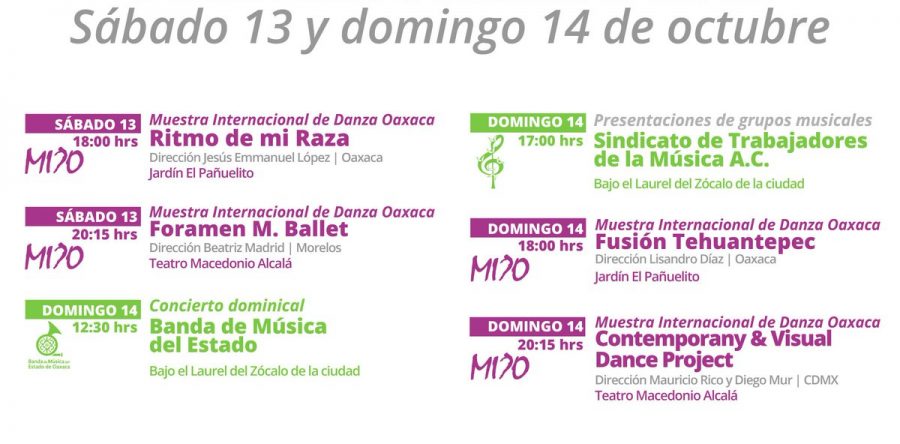 Invita Seculta a actividades de fin de semana