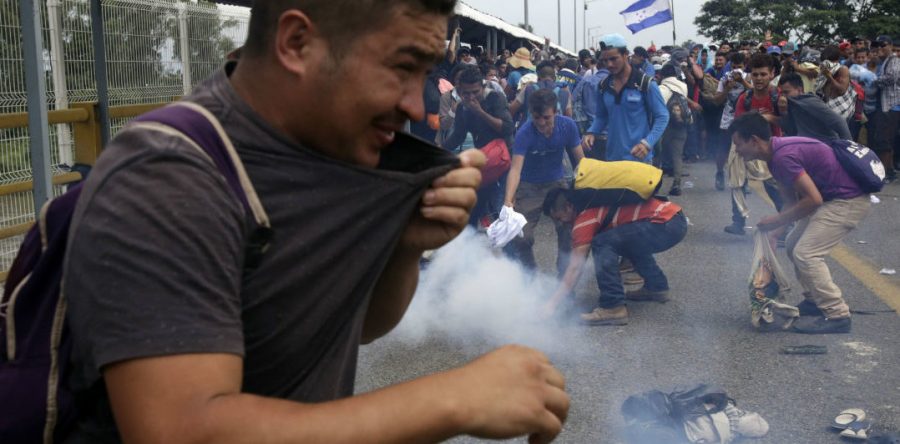 Ante migrantes, el México ruin