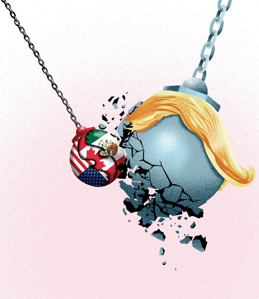 Canadá ‘esquiva’ el impacto destructivo de Trump para lograr el nuevo USMCA