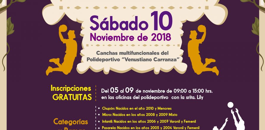 Deportistas celebrarán el “Día de muertos” con torneo de basquetbol