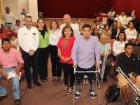 DIF Estatal Oaxaca participa en la entrega de prótesis transfemorales y transtibiales en la capital oaxaqueña