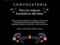 Diseñador internacional Benito Santos apadrinará a bordadoras istmeñas