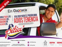 Martes 16 de octubre, último día del programa “Adiós Tenencia”
